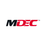 Logo rasmi Malaysia Digital Economy Corporation (MDEC), peneraju ekonomi digital dan klien bagi perkhidmatan bengkel latihan AI korporat oleh Aigen Academy
